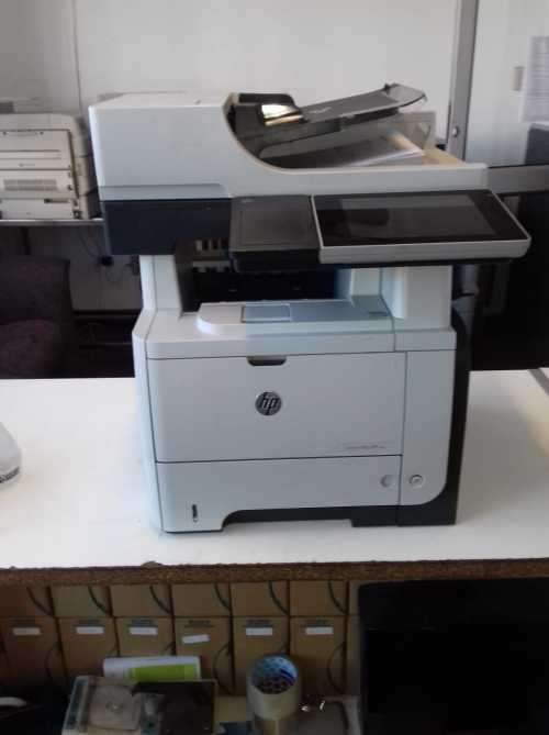 Hp laserjet 500 mfp m525 настройка сканирования в сетевую папку